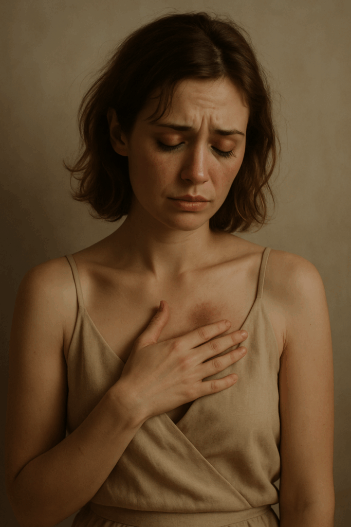 sad woman, healing